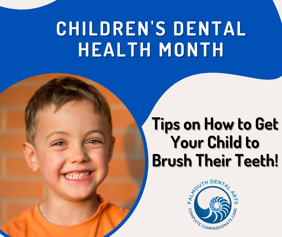 graphic for Children's Dental Health Month